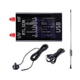thumbnail image 1 of RTL-SDR Receiver 100KHz-1.7GHz Full-Band Software Radio U/V Antenna RTL2832U+R820T2 HF VHF UHF AM FM, 1 of 5