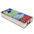 thumbnail image 2 of Bolsa de almacenamiento para debajo de la cama, ventana, edredón, organizador, tela no tejida, cremallera, contenedor de ropa, 1 pieza sidaley HA004846-01, 2 of 6