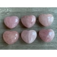 thumbnail image 6 of Rose Quartz Gemstone Hearts, Polished Rose Quartz Puffy Hearts, Rose Quartz Palm Stone, Rose Quartz Heart (1 Heart), 6 of 9
