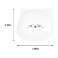 thumbnail image 3 of LSLJS A Set Of 8 with Free Storage Tray, Snack Cake Fruit Cute Plates, Dessert Pasta Plates, 6-inch Plastic Plates, Mini Plate, 3 of 7
