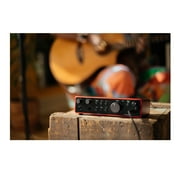 Focusrite Scarlett 2i2 4th Gen USB Audio Interface with Headphones and Cables