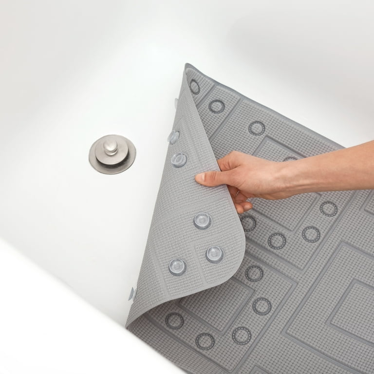 Duck Brand Safety Grip Tub Mat - Gray, 17 in. x 36 in.