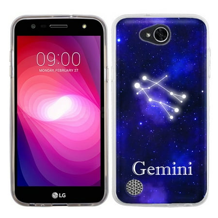 Slim Case for LG X Power 2 / LG Fiesta 4G LTE, OneToughShield ® Premium TPU Gel Phone Case - (Zodiac /