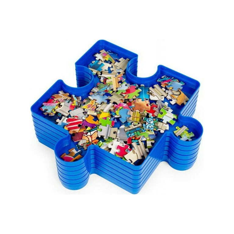 Puzzle Sorting Trays-Set of 6