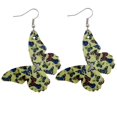 thumbnail image 1 of Drop Earrings Butterfly Shape Creative Fashion Pierced Earrings Dangle Earrings, 1 of 10
