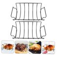 thumbnail image 4 of OULII 2 Pcs Barbecue en Fer Durable pour Fêtes en Cour 13.76x7.86 Po, 4 of 8