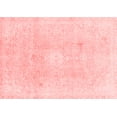 thumbnail image 1 of Ahgly Company Indoor Rectangle Abstract Red Modern Area Rugs, 2' x 5', 1 of 4
