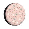 thumbnail image 1 of Fotbe Chicken And Goose Funda de Llanta de Repuesto con Estampado, Engrosada, Ajuste Universal para Jeep, Remolque, RV, SUV, Camión-16 inch, 1 of 6