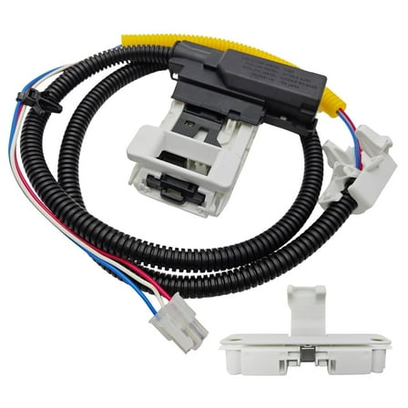 W11307244 W10682535 Washer Lid Lock and Lid Strike w10837741, Fit for Amana Kenmore Maytag Whirlpool Washer, Replace w11253733 w10838613, Accessories for Whirlpool Lid Lock Replacement