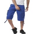 thumbnail image 2 of Button-Zipper Closure Cargo Shorts for Men with Pockets, 2 of 6
