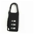 thumbnail image 1 of Portable Alloy Lock Padlock Outdoor Travel Luggage Zipper Backpack Handbag Safe, 1 of 6