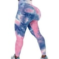 thumbnail image 1 of VASLANDA Women's High Waist Yoga Pants Tummy Control Workout Ruched Butt Lifting Stretchy Leggings Textured Booty Tights, 1 of 6