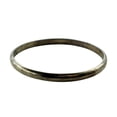 thumbnail image 1 of Vintage Tarnished Silver Tone Bangle - Women's Archaic Silver Tone Bracelet, 1 of 1