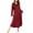 Red Plaid, variant on Ekouaer Women's Long Nightgown Botton Down Sleep Dress Soft Nightshirt Sleepwear Lounge Dresses