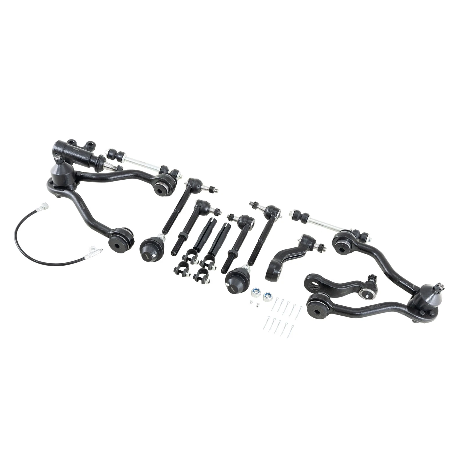 MOSTPLUS Set(15) Front Upper Control Arm w/Lower Ball Joints for Chevy Tahoe GMC Yukon