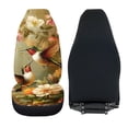 thumbnail image 6 of XYZCANDO Car Seat Covers Two Birds 2 Pack Front Seat Cover Waterproof Sedan Van SUV Washable Anti-Scratch Car Front Seat Covers, 6 of 10