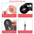 thumbnail image 2 of HSC8 6-4 0.25-10m㎡ AWG23-7 Ferrule Crimping Tool Kit High Hardness Crimper Plier with 1200pcs Wire Ferrules Crimp Ends Terminal, 2 of 5
