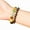 Black, variant on Handcraft Sturdy Glass Bracelet with Night Light Effect Portable for Enhancing Styles and Confidence in Meetings