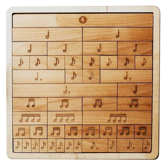 Vikakiooze Home Decor Music Fraction Educational Wooden Decorative Art Handicraft Decoration