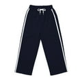 thumbnail image 6 of Gubotare Baggy Sweatpants for Girls of Teen Girl's Elastic Low Rise Baggy Pants Wide Leg Sweatpants Size 5T 6T (Navy,5-6 Years), 6 of 9