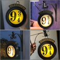 thumbnail image 2 of Luz nocturna colgante vintage de Harry Potter 9 3/4, 10 pulgadas Películas 2022 Luz nocturna de metal para colgar en la pared ¾, luces de letrero para decoración del hogar Decoración de lámpara LED, r, 2 of 5