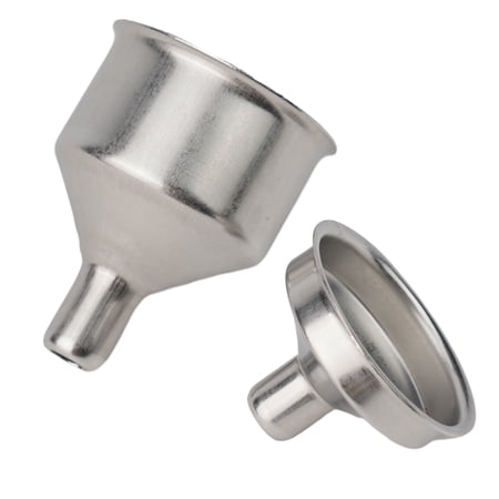 Stainless Steel Hip Flask Funnel Oil Bottles Hopper For Kitchen Pocket Whisky L YIWEI