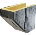 thumbnail image 6 of Ekena Millwork 6"H x 10"D x 72"W Pecky Cypress Faux Wood Fireplace Mantel Kit with Ashford Corbels, Burnished Honey Dew, 6 of 12