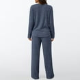 thumbnail image 5 of Womens 2 Piece Fall Set Fashion Sweater with Pockets Matching Outfit Comfortable Daily Wear, 5 of 6
