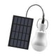 thumbnail image 1 of Lámpara colgante de panel con energía solar para acampar con bombilla LED shamjiam Luz de bombilla al aire libre, 1 of 9