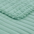 thumbnail image 4 of Chezmoi Collection Iris 2-Piece Pom Poms Fringe Channel Quilted Pre-Washed Bedspread Set, 4 of 5