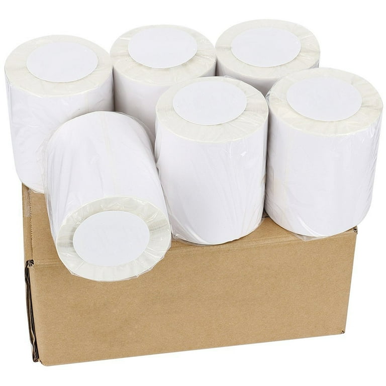 [10 Rolls, 250/Roll] 4 x 6 Direct Thermal Zebra/Eltron Compatible Labels - Pre