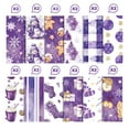 thumbnail image 2 of 24 Sheets Christmas Scrapbook Paper, 12 x 12 Double Sided Xmas Cardstock Origami Craft Paper for Card Making Photo Album Junk Journal Supplies, 2 of 6