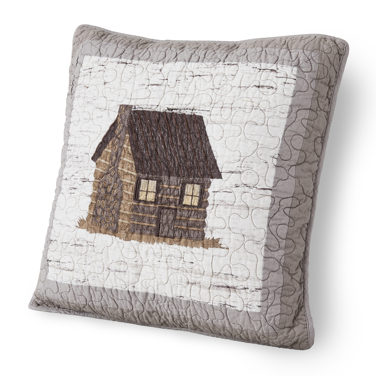Throw Pillow Birch Forest by Donna Sharp Lodge Decorative Throw