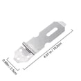 thumbnail image 2 of Minkissy Verrou à Loquet 20 Pcs en Acier Inoxydable pour Portail et Cage pour Animaux Usage Extérieur Intensif, 2 of 6