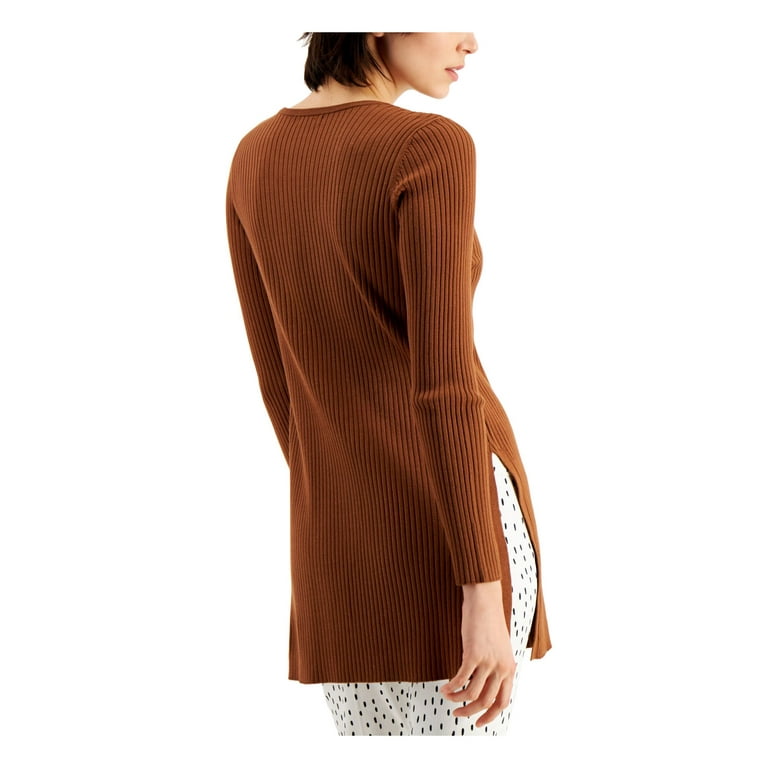 Alfani ribbed 2025 tunic sweater