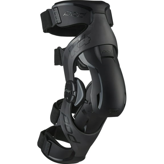 POD K4 V2.0 Knee Brace Set Graphite/Black 3XL