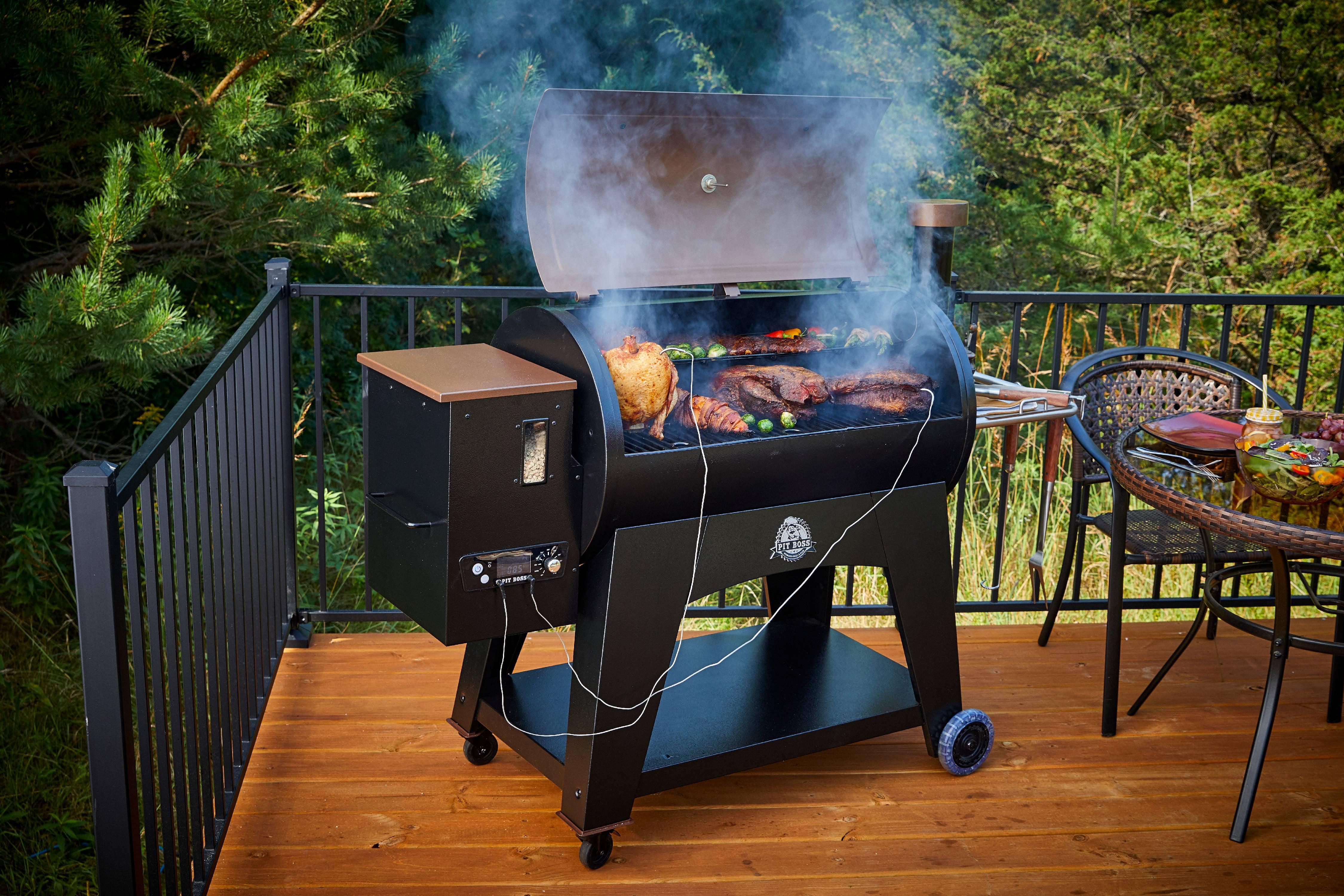 Pit Boss Austin Xl 1000 Sq In Pellet Grill W Flame Broiler Pit Boss Austin Xl 1000 Sq In Pellet Grill W Flame Broiler Cooking Probe Com