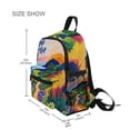 thumbnail image 3 of FORMRS Kids School Backpack with Front Zippered Pocket 12" Student Travel Daypack, Art Path, 3 of 6