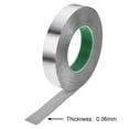 thumbnail image 3 of 25mm Aluminum Foil Tape High Temperature Tape for HVAC,Patching Hot and Cold Air Ducts Adhesive Tape 50m/164ft, 3 of 5