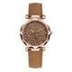 thumbnail image 1 of Reloj de cuarzo para mujer, relojes para mujer, relojes para mujer, conjunto de pulsera con flores, reloj de pulsera para mujer, reloj de cuarzo casual de cuero., 1 of 3