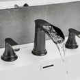 thumbnail image 2 of Two Handle Widespread Waterfall Faucet, 2 of 4