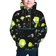 thumbnail image 4 of Invader Zim Show Planet Youth Sweatshirt Hoodies Pullover 3D Print Novelty Hooded Hoody Clothes For Boys Girls Teen Clothing, 4 of 7