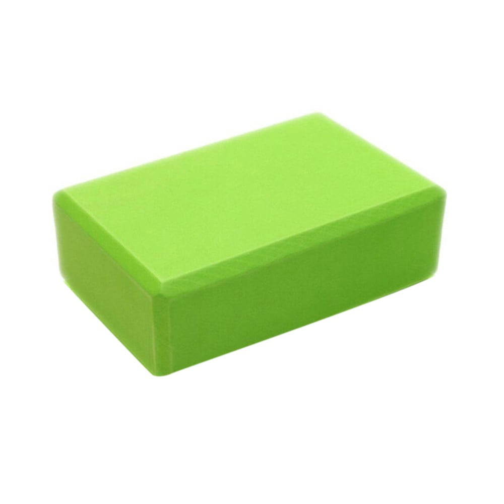 FITSY Moisture-Proof High Density Foam Yoga Block Brick, Green