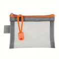 thumbnail image 1 of HLONK Mini Mesh Coin Purse  Zipper Portable Clutch Wallet  Versatile Simple Storage Bag  for Boys Girls Small Card Bag, 1 of 7