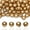 Gold#16mm,150pcs, variant on 120 Assorted Colors Garland Wood Beads - 16mm with 3mm Hole - 40 Beads Per Color,  White/Blue/Pink