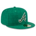 thumbnail image 3 of Men's New Era Kelly Green Atlanta Braves St. Patrick's Day 59FIFTY Fitted Hat, 3 of 6