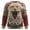 I-Multicolor, variant on Christmas Oversized Sweatshirt for Men Cute Funny 3D Santa Xmas Tree Graphic T Shirt Loose Casual Holiday Party Tops I-Multicolor XXL