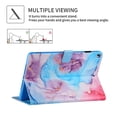 thumbnail image 5 of iPad 10.2 Case/iPad Air 3 Case/iPad Pro 10.5 inch Case, Dteck PU Leather Folio Flip Case Auto Wake Sleep Smart Cover with Card Slots, Multi-angle Viewing Stand for iPad 8th Gen/7th Gen,Blue Marble, 5 of 5