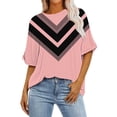 thumbnail image 2 of Walmart Membership Deals Summer Tops for Women 2024 Trendy Plus Womens T Shirts Casual Loose Fit Tank Tops Womens Blouses for Work Professional Walmart Membership Plans, 2 of 5