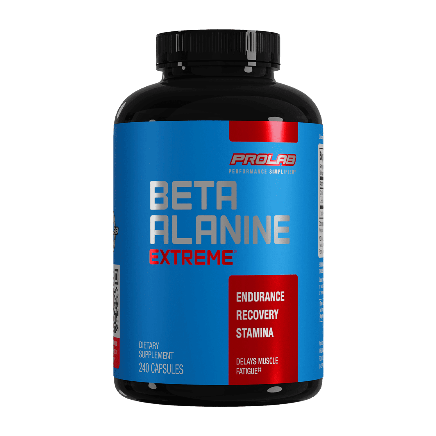 Prolab Nutrition Beta Alanine Extreme, 240 Capsules – Pre-Workout Amino Acid Complex with CarnoSyn® and L-Histidine